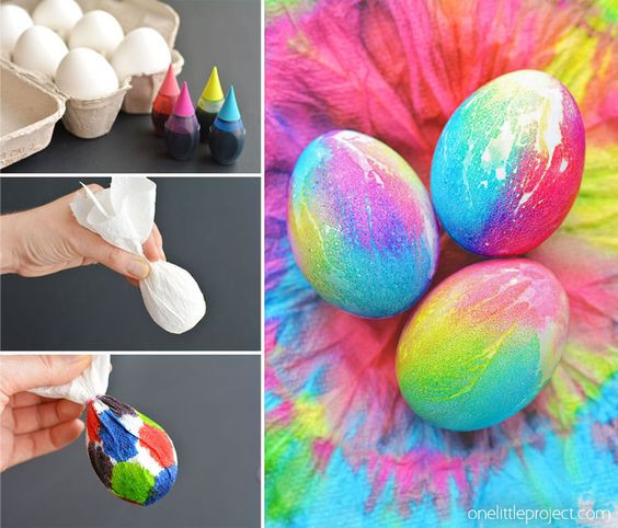 Color Easter Eggs Ideas
 Ostereier Basteln – Die 30 besten Ostereier Färben Ideen