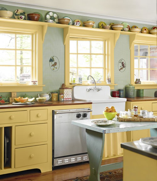 Colored Kitchen Cabinets
 Colored Kitchen Cabinets