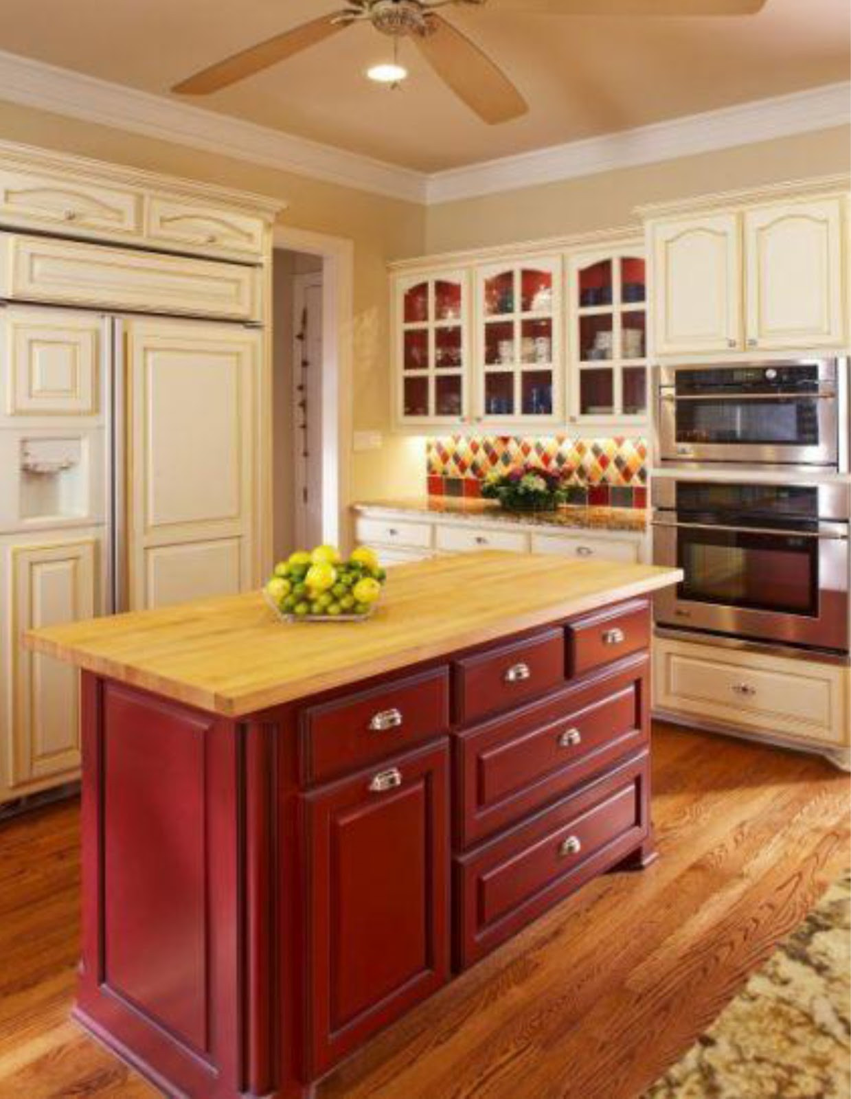 Colored Kitchen Cabinets
 Simplifying Remodeling June 2012