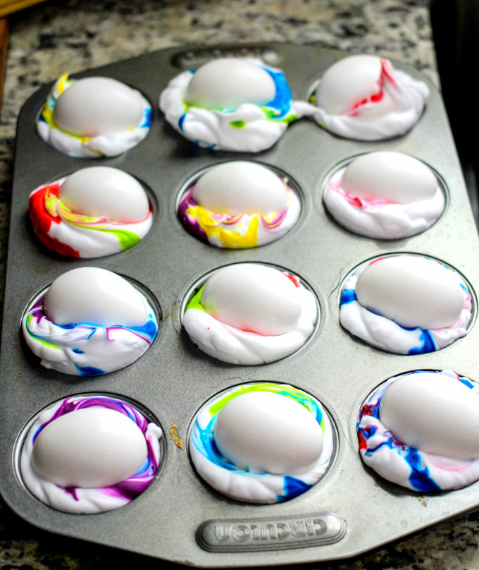 Coloring Easter Eggs With Food Coloring
 Easy Dyed Easter Eggs • Domestic Superhero