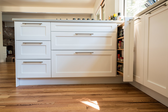 Custom Kitchen Cabinets Doors
 DIY Shaker IKEA Craftsman Kitchen Seattle by