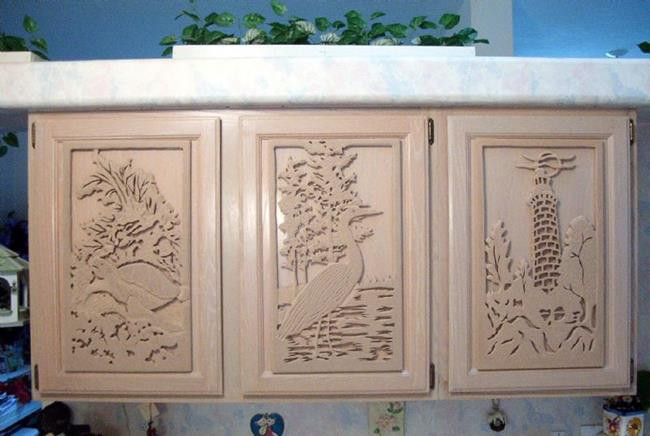 Custom Kitchen Cabinets Doors
 Custom Made Kitchen Cabinet Door Plaques by Gina Stern