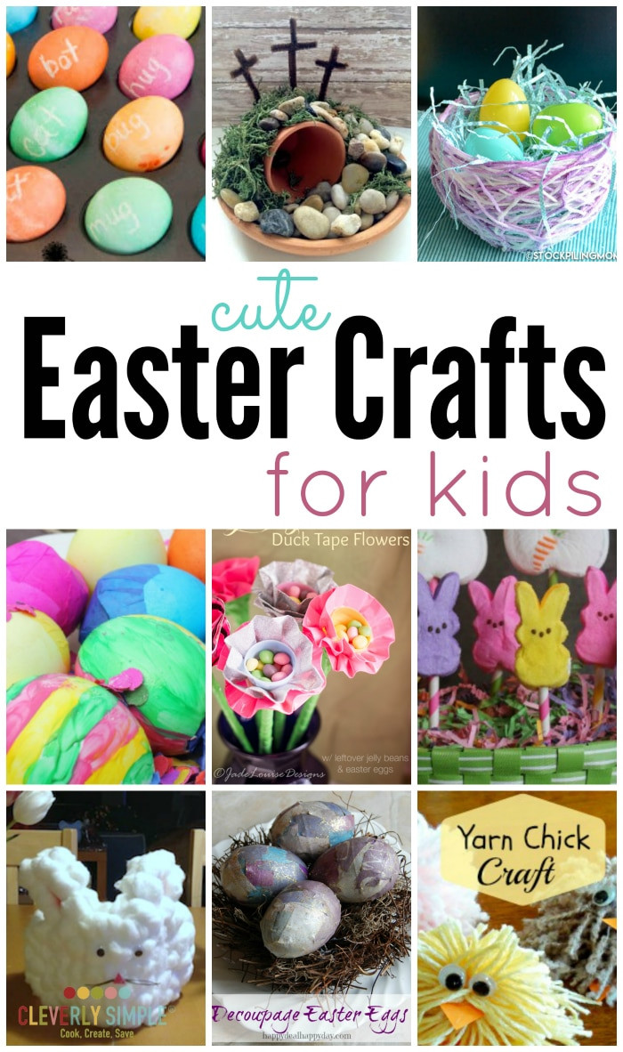 Cute Easter Ideas For Toddlers
 Cute Easter Crafts For Kids Cleverly Simple Recipes