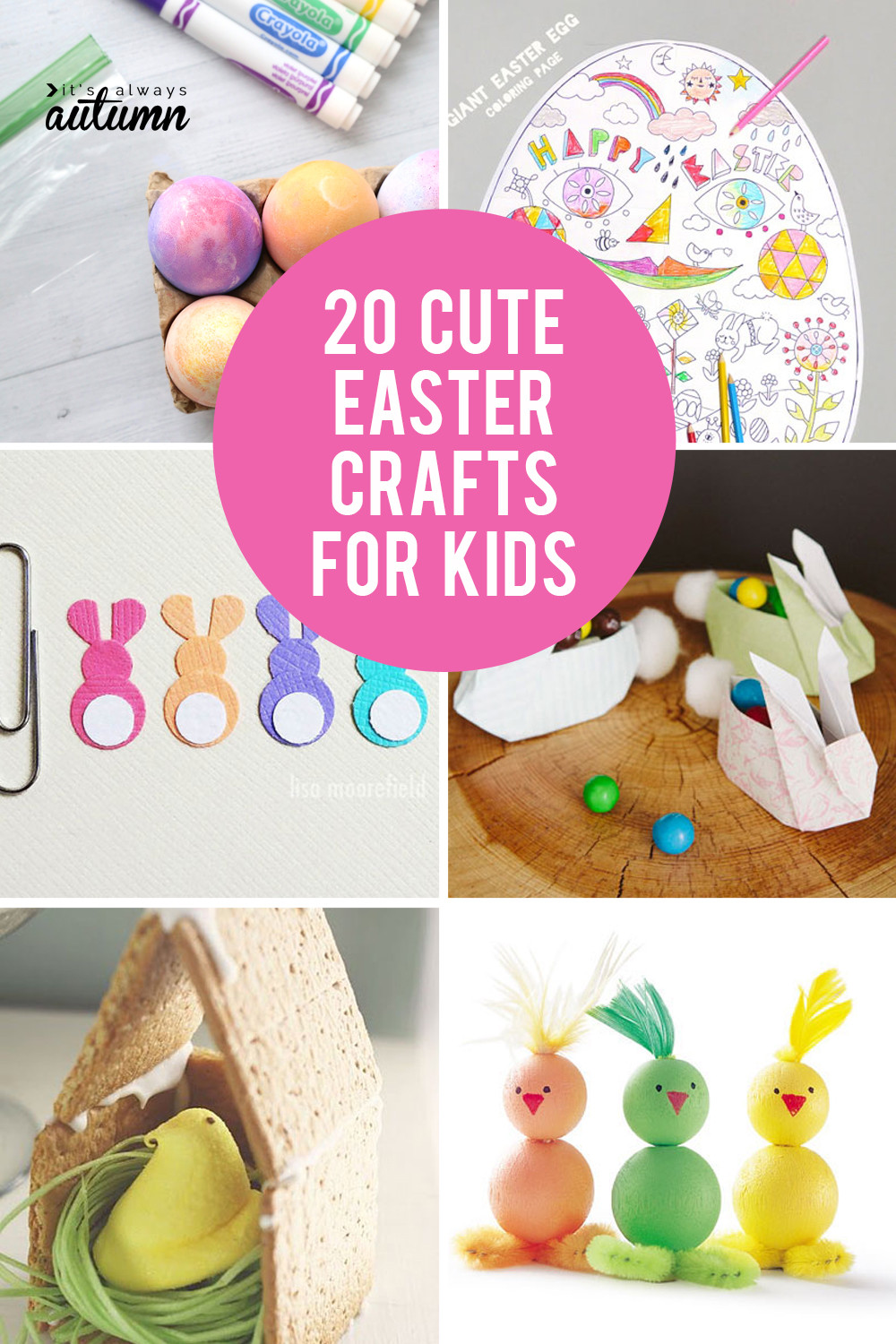 Cute Easter Ideas For Toddlers
 20 adorable Easter crafts for kids easy fun  It s