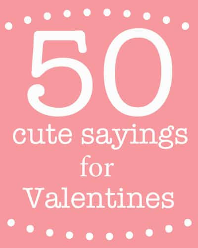 Cute Valentines Day Quotes
 Cute sayings for Valentine s Day