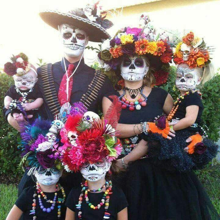 Day Of The Dead Halloween Costume Ideas
 Day of the dead family