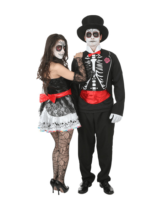 Day Of The Dead Halloween Costume Ideas
 Sugar Skull & Day of the Dead Costumes HalloweenCostumes