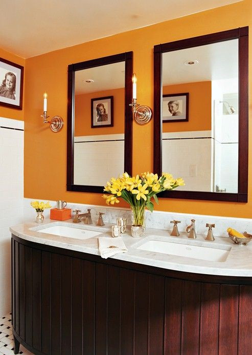 Decorate My Bathroom
 17 Best images about Orange Bathrooms on Pinterest