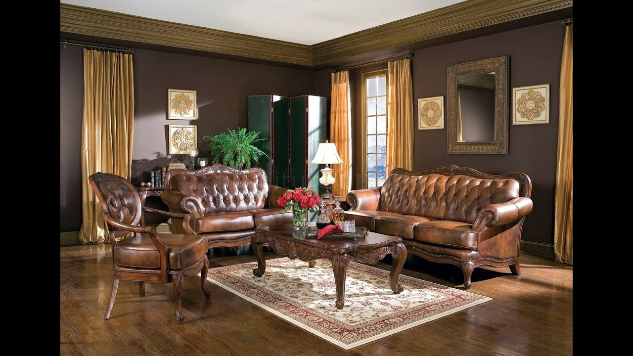 Design Ideas For Living Room
 Brown living room furniture ideas