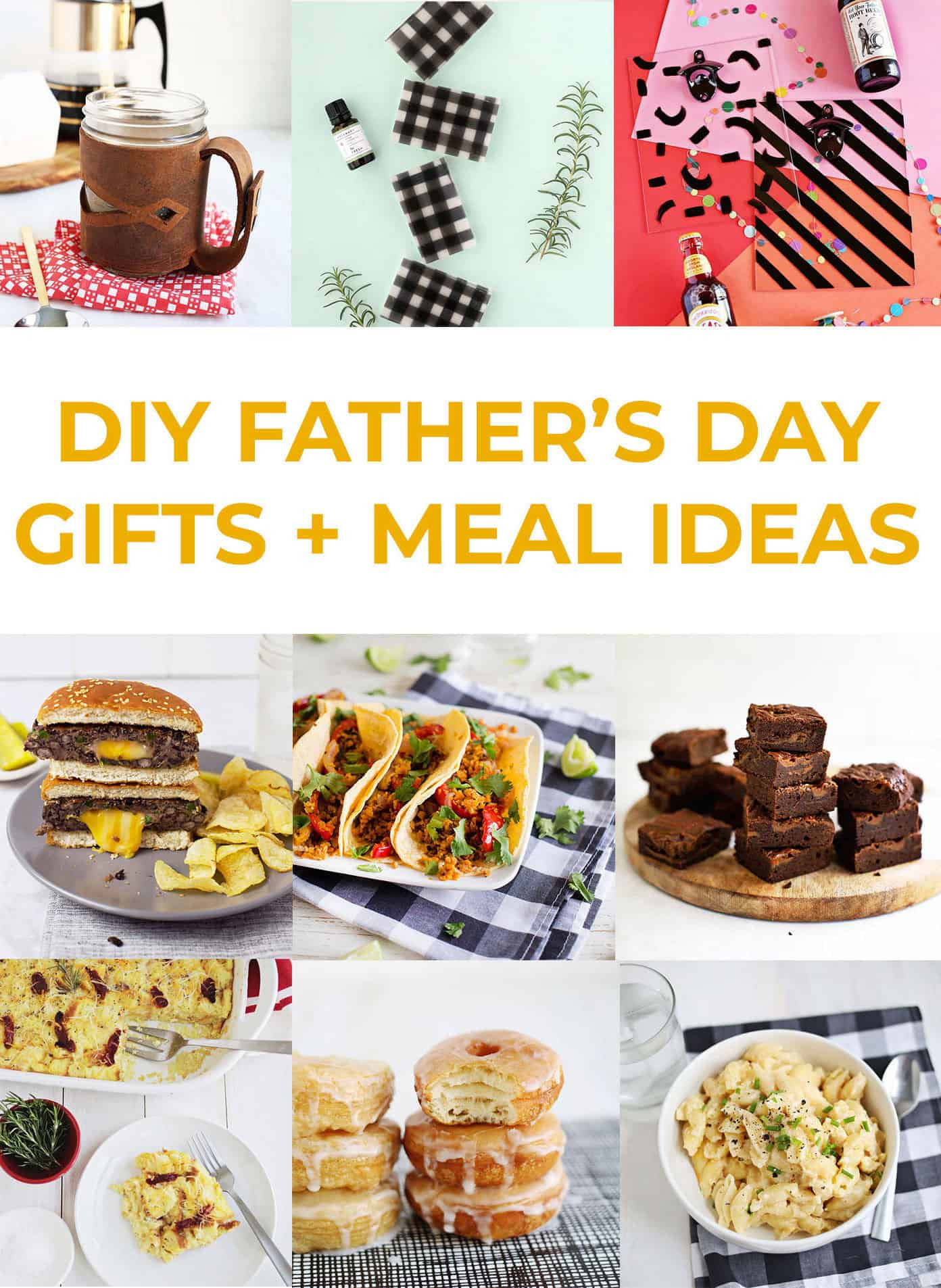 Dinner Ideas For Fathers Day
 Homemade Gift Meal Ideas for Father s Day A Beautiful Mess