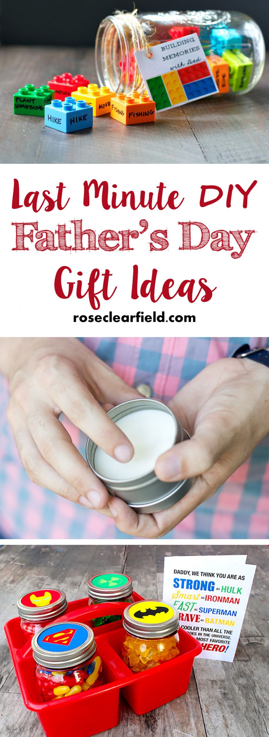 Diy Fathers Day Gift
 Last Minute DIY Father s Day Gift Ideas • Rose Clearfield