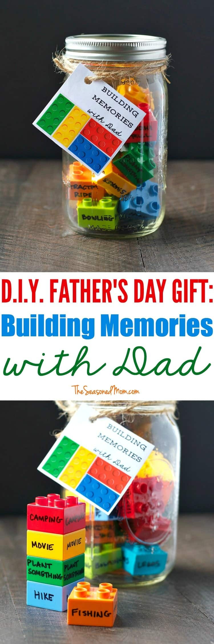 Diy Fathers Day Gift
 DIY Father s Day Gift Building Memories with Dad The