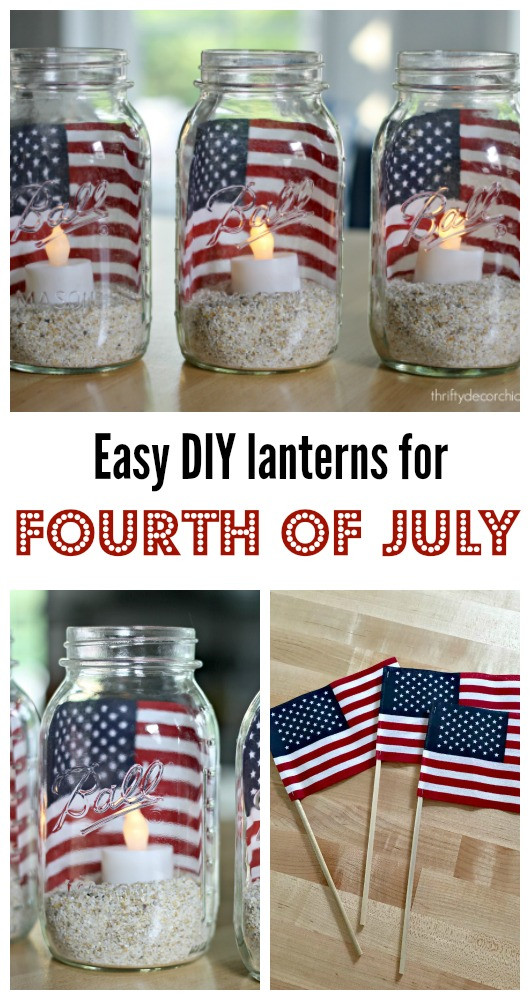 Diy Fourth Of July Decorations
 Super easy and fun Fourth of July ideas from Thrifty