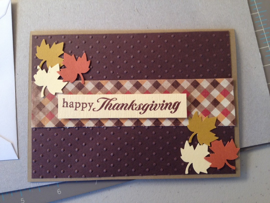 Diy Thanksgiving Card
 Sweet And Simple DIY Thanksgiving Cards Design 3