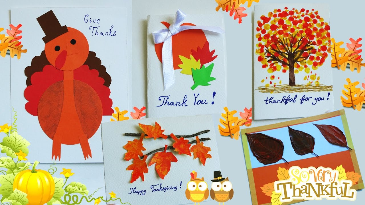 Diy Thanksgiving Card
 DIY THANKSGIVING Cards