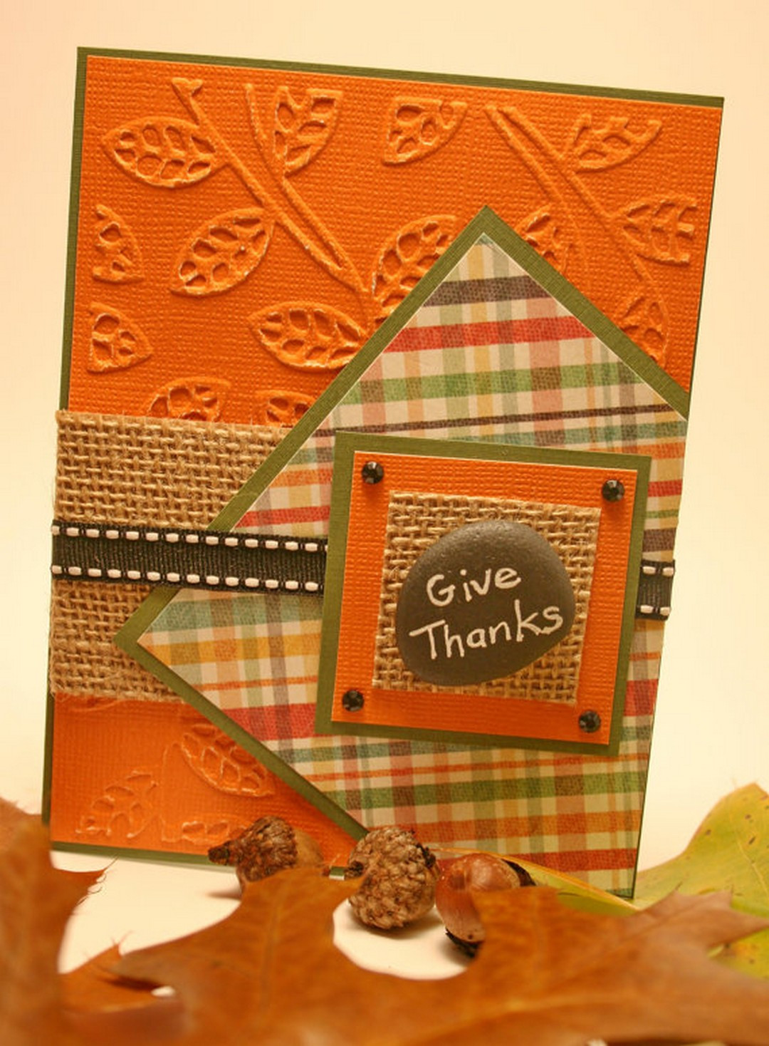 Diy Thanksgiving Card
 Sweet And Simple DIY Thanksgiving Cards Design 13