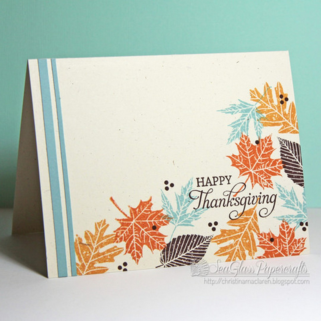 Diy Thanksgiving Card
 Sweet And Simple DIY Thanksgiving Cards Design 14