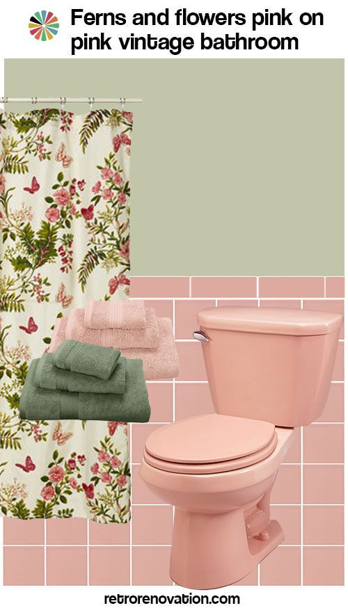 Downplay A Pink Tile Bathroom
 13 ideas to decorate an all pink tile bathroom