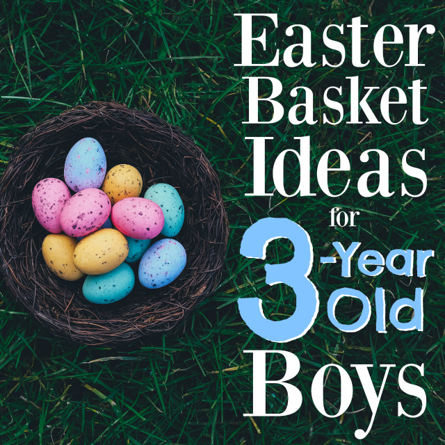 Easter Basket Ideas For 10 Year Old Boy
 The Best Easter Basket Ideas for 3 Year Old Boys MBA sahm