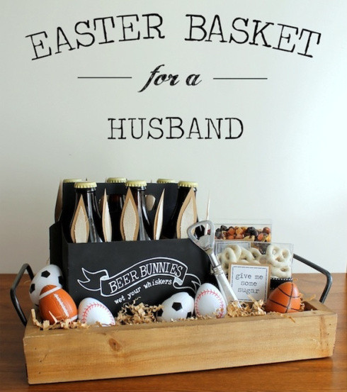 Easter Basket Ideas For Husband
 An Eggcellent Easter Blog…if I may so myself