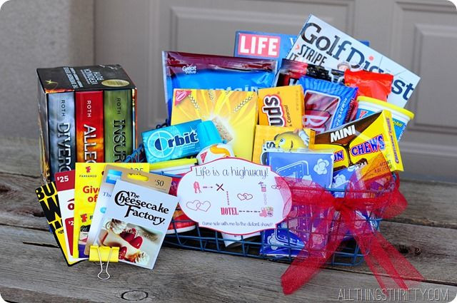Easter Basket Ideas For Husband
 Date night basket Also a good Easter basket idea for men