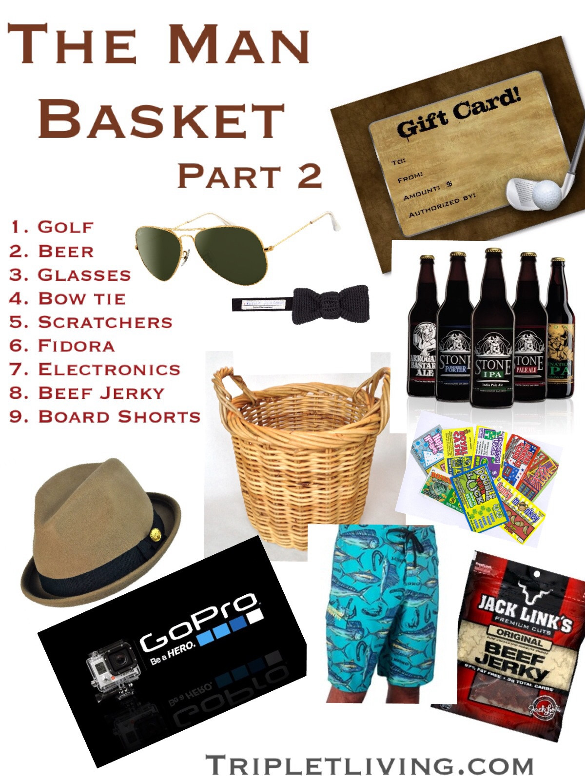 Easter Basket Ideas For Husband
 The Man Basket PartII