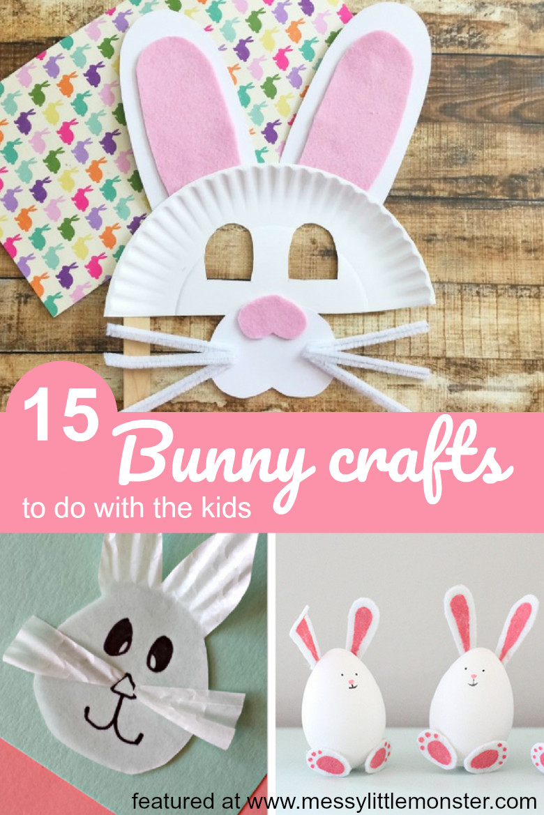 Easter Bunny Crafts For Toddlers
 Adorable Easter Bunny Crafts Messy Little Monster