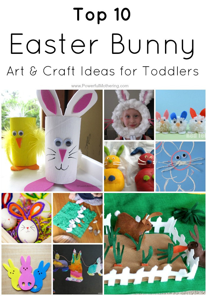 Easter Bunny Crafts For Toddlers
 Top 10 Easter Bunny Art & Craft Ideas for Toddlers