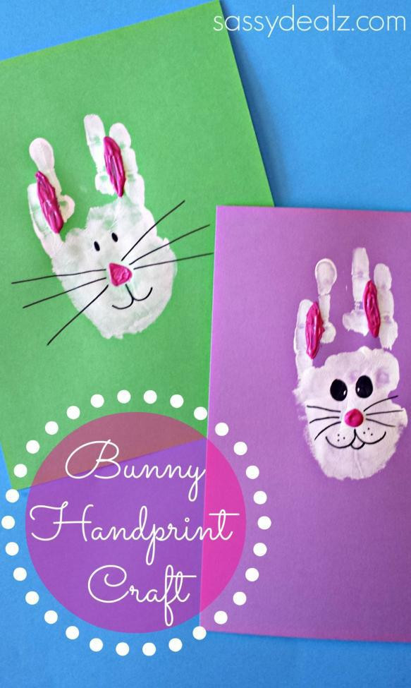 Easter Bunny Crafts For Toddlers
 19 Easter Hand & Foot Print Crafts Spaceships and Laser