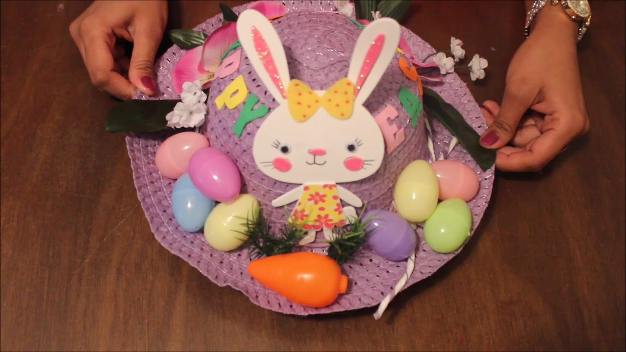 Easter Hat Ideas
 DIY Easter Hat Decoration 1