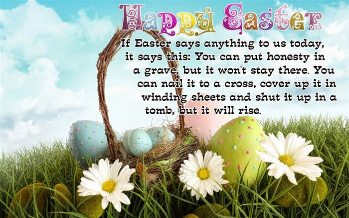 Easter Quotes For Facebook
 Cute happy Easter Quotes 2015