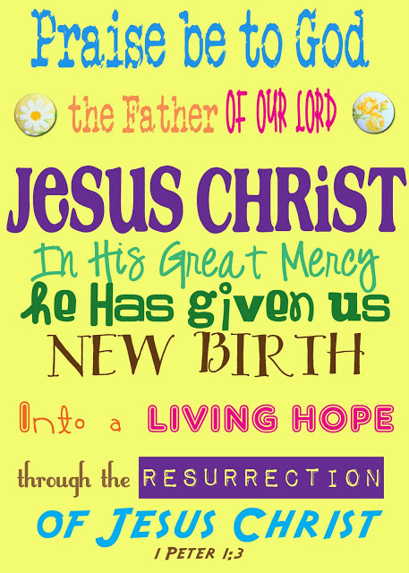 Easter Scripture Quotes
 Homespun With Love 10 Inspirational Easter Printables