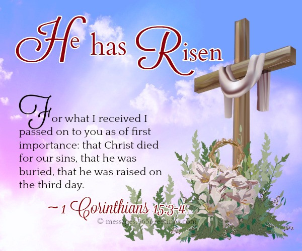 Easter Scripture Quotes
 Bible Verses about Easter 365greetings