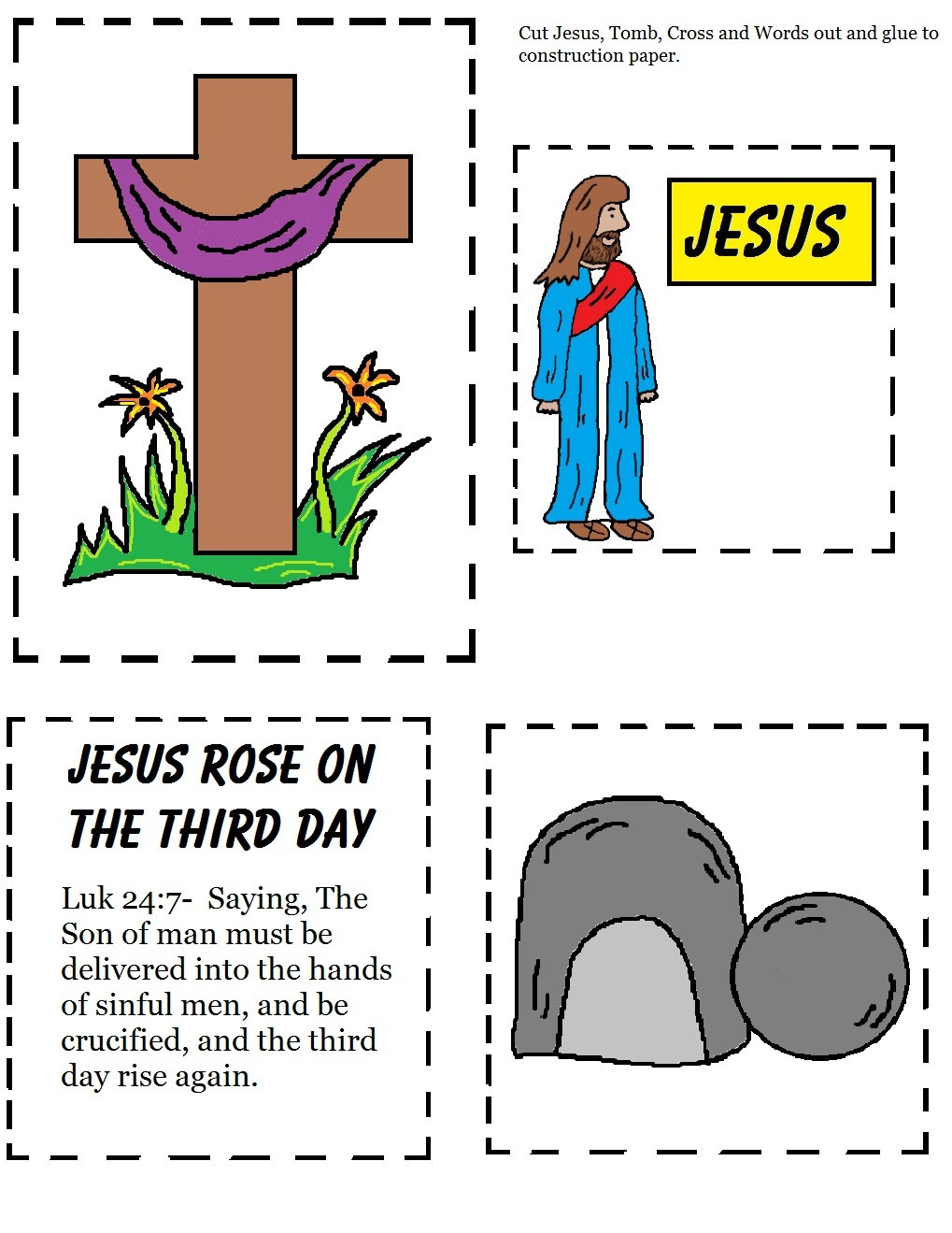 Easter Sunday School Ideas
 The Walnut Acre Chronicles Easter Coloring Page and