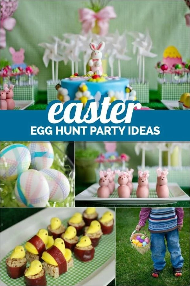 Easter Themed Birthday Party
 Children s Easter Egg Hunt Party Ideas Spaceships and