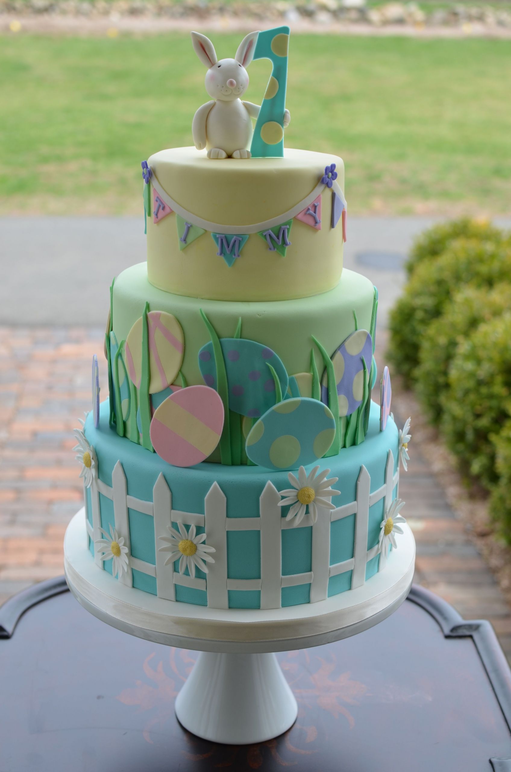 Easter Themed Birthday Party
 Easter Easter themed first birthday cake in 2019