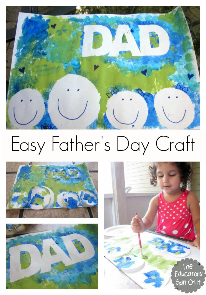 Easy Fathers Day Crafts
 Easy Father s Day Craft for Kids to Make