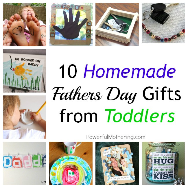 Easy Homemade Fathers Day Gifts
 10 Homemade Fathers Day Gifts from Toddlers