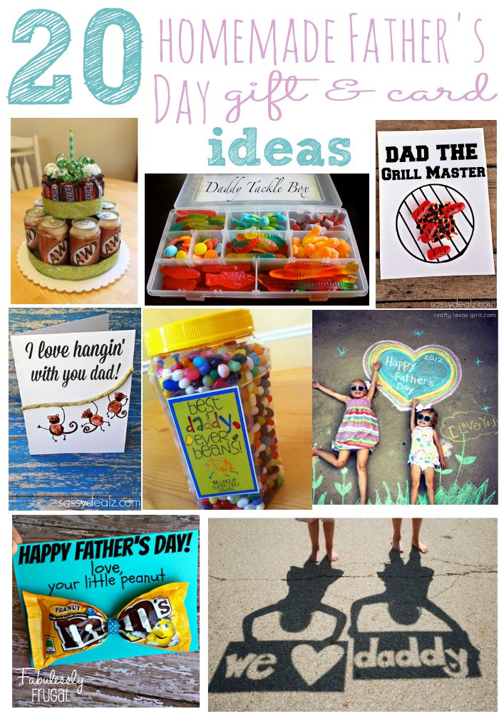 Easy Homemade Fathers Day Gifts
 20 Easy Homemade Father s Day Card Ideas and Gift Ideas