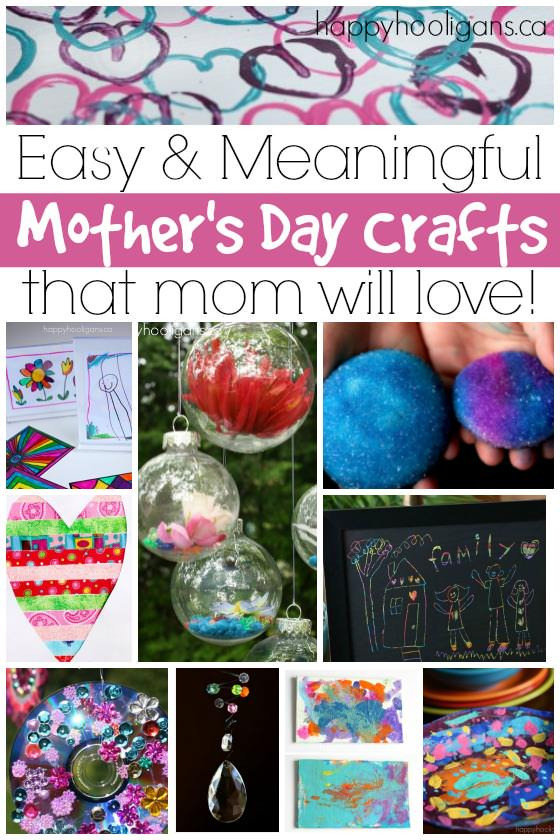 Easy Mother's Day Crafts For Preschoolers
 More Easy Mother s Day Crafts for Kids to Make Happy