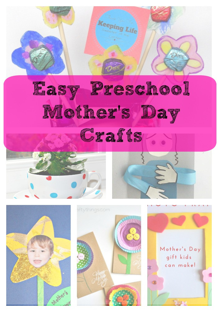 Easy Mother's Day Crafts For Preschoolers
 Mother’s Day Crafts Gift Ideas – Great for Preschool