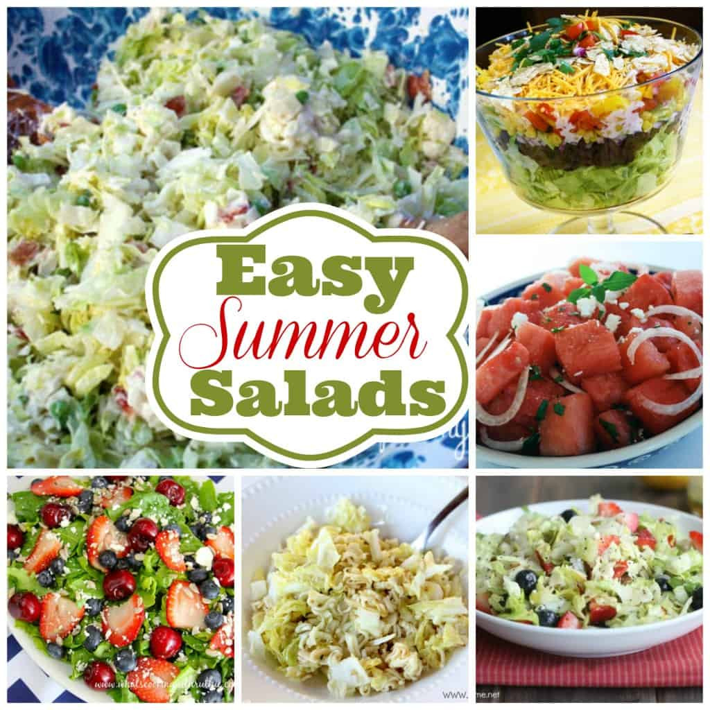 Easy Summer Food
 6 Easy Summer Salad Recipes