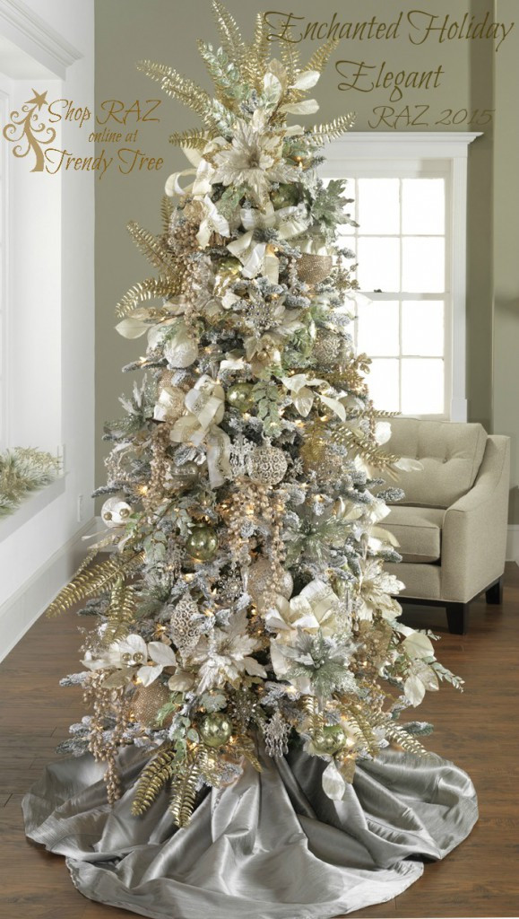 Elegant Christmas Tree Decorating Ideas
 2017 Gold & Silver Christmas Tree Inspiration Trendy