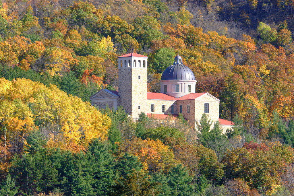Fall Activities In Wisconsin
 Shrine of Our Lady of Guadalupe Wisconsin Great River Road