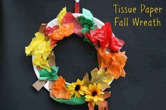 Fall Art Activities For Preschool
 Easy Wreaths for Kids to Make Happy Hooligans