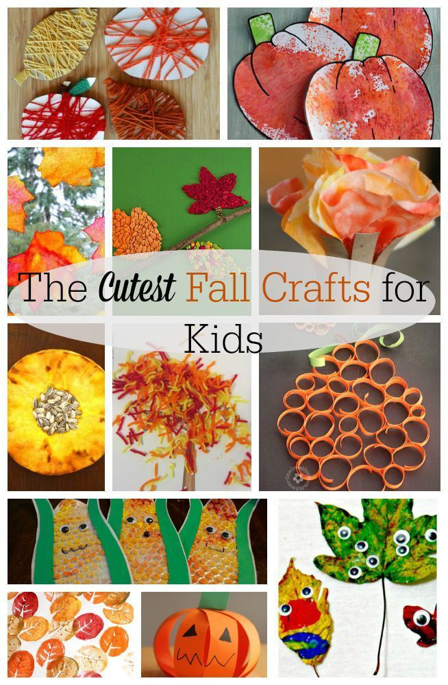 Fall Craft Ideas For Preschoolers
 45 of the CUTEST Fall Crafts for Kids