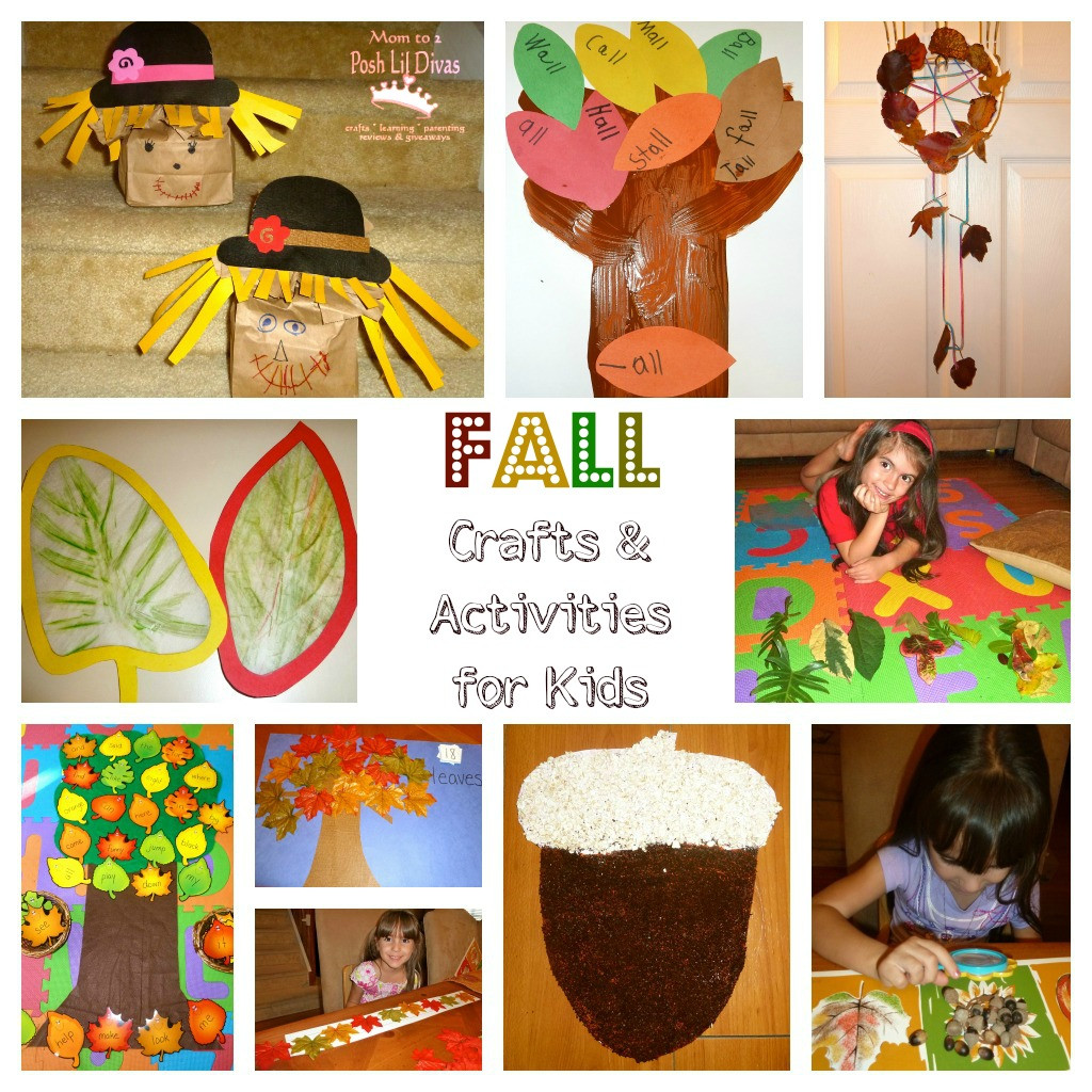 Fall Craft Ideas For Preschoolers
 How about sharing some fall books with your kids and or