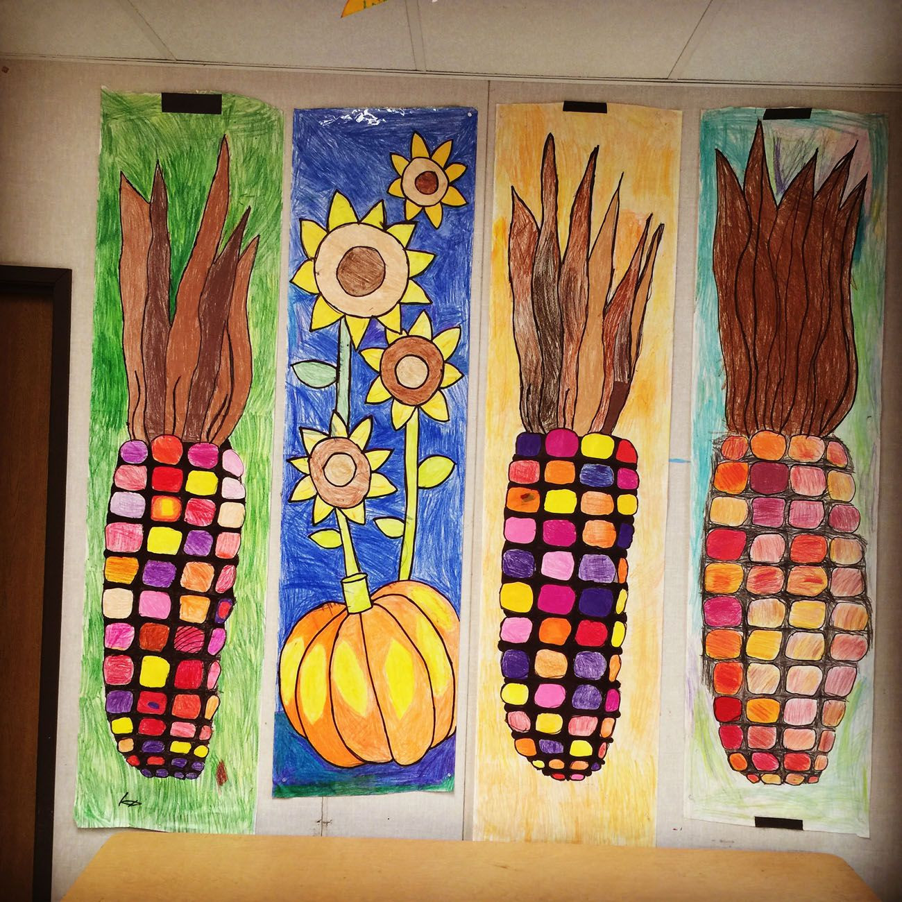 Fall Crafts For Elementary Students
 More Fall Festival Banners Kids Art Misc