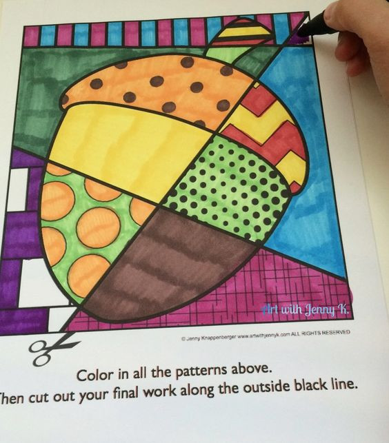 Fall Crafts For First Graders
 Coloring Sheets K 2 w designs for Spring Activities