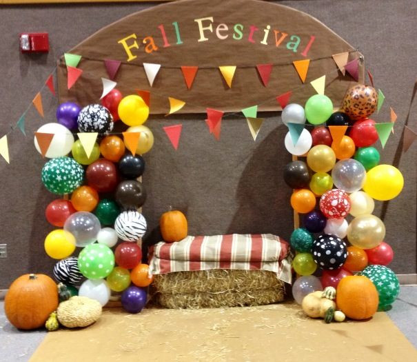 Fall Festival Ideas For Schools
 Fall Fest Backdrop